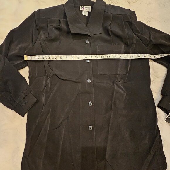 Maggie Sweet Tops - Maggie Sweet Black Blouse